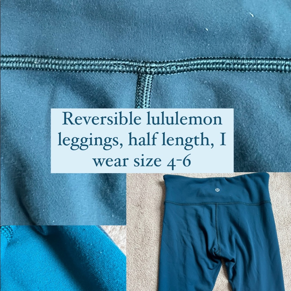 Reversible Lulu half legging